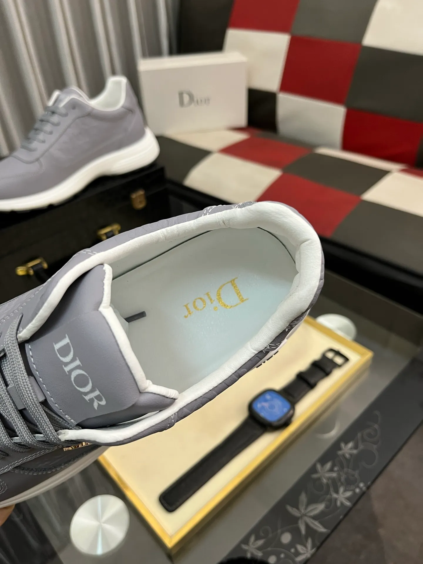 Men's Men's Shoes 💰440⌚️⌚️《DIOR*》The latest and most popular casual shoes, top brand [seduce] luxury~purchasing agent, top~quality. [Strong] The upper is made of imported breathable cowhide with woven material ➕ breathable sheepskin feet (•) and fine workmanship. Original stylish and stylish soft rubber wear-resistant and non-slip outsole, light and comfortable on the foot, size: 38-443️⃣colors available